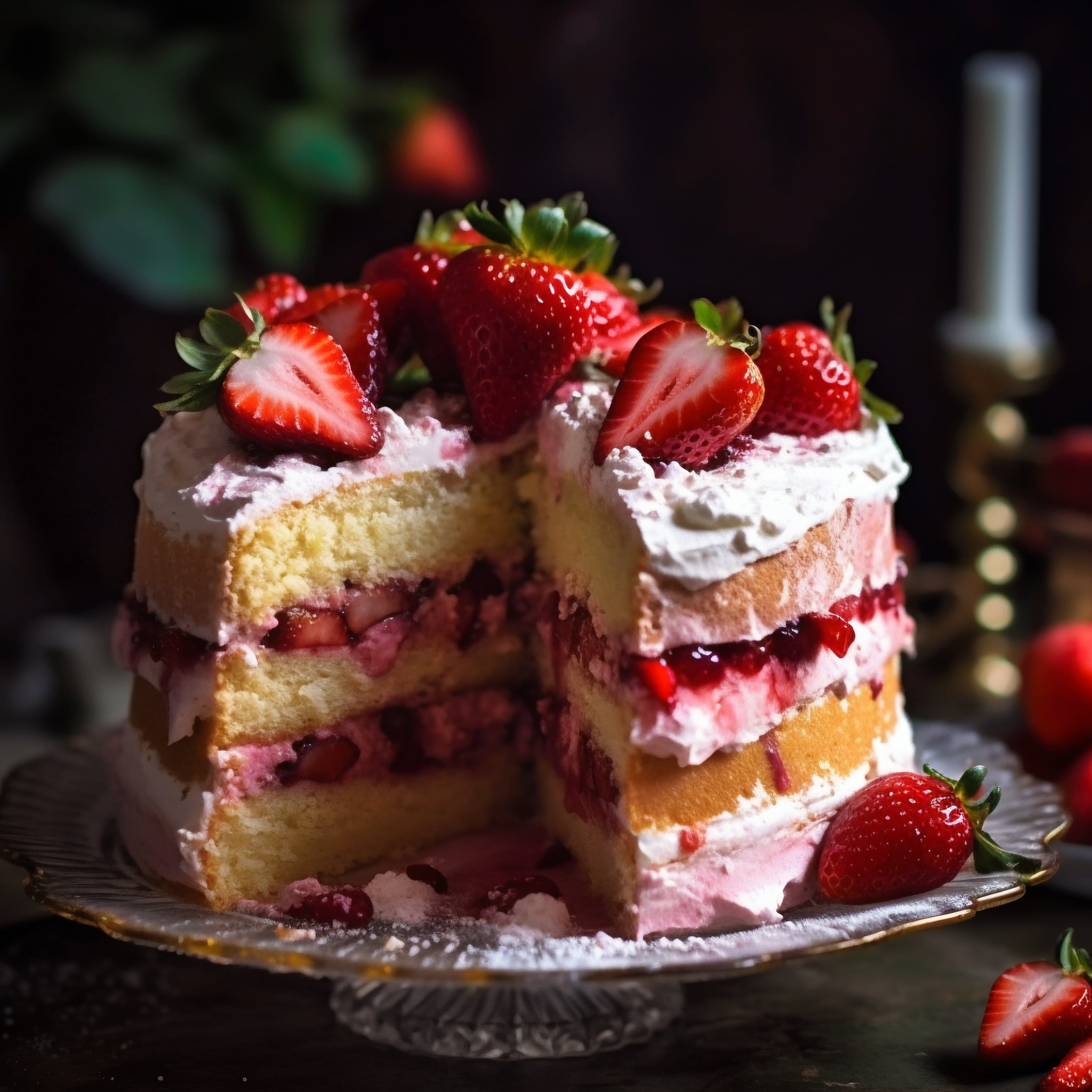 苺のショートケーキ